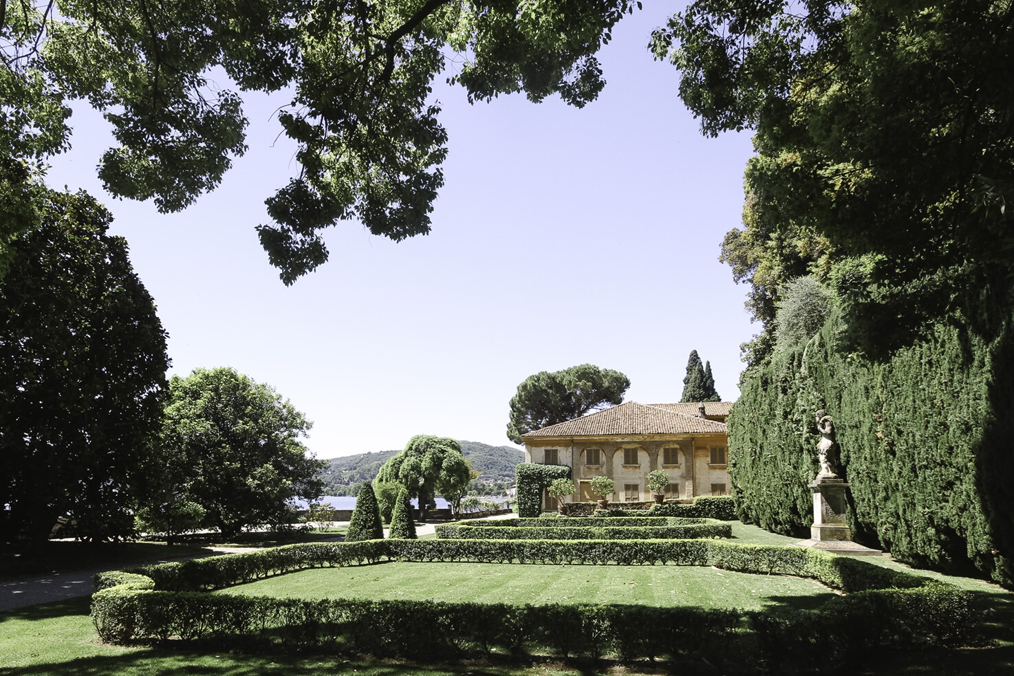 Gardens of Villa Pizzo, Lake Como