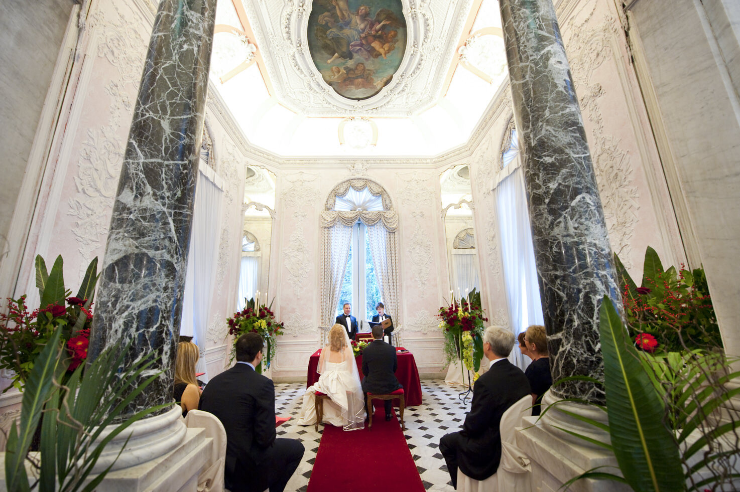 Symbolic ceremony at Palazzo Brancaccio