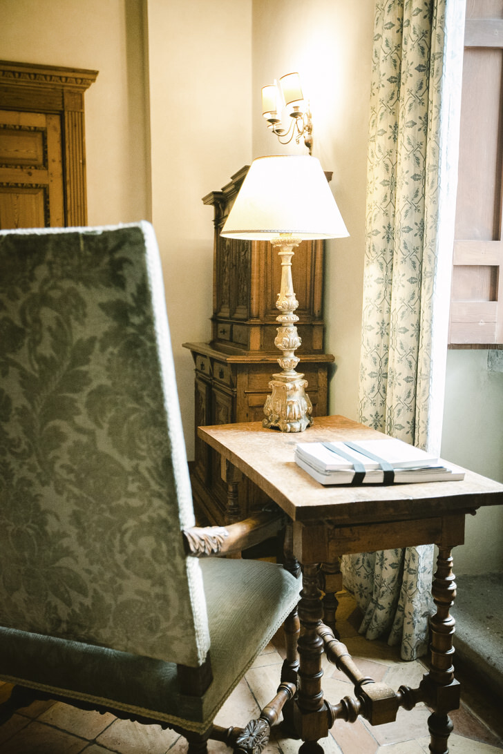 Detail of deluxe suite