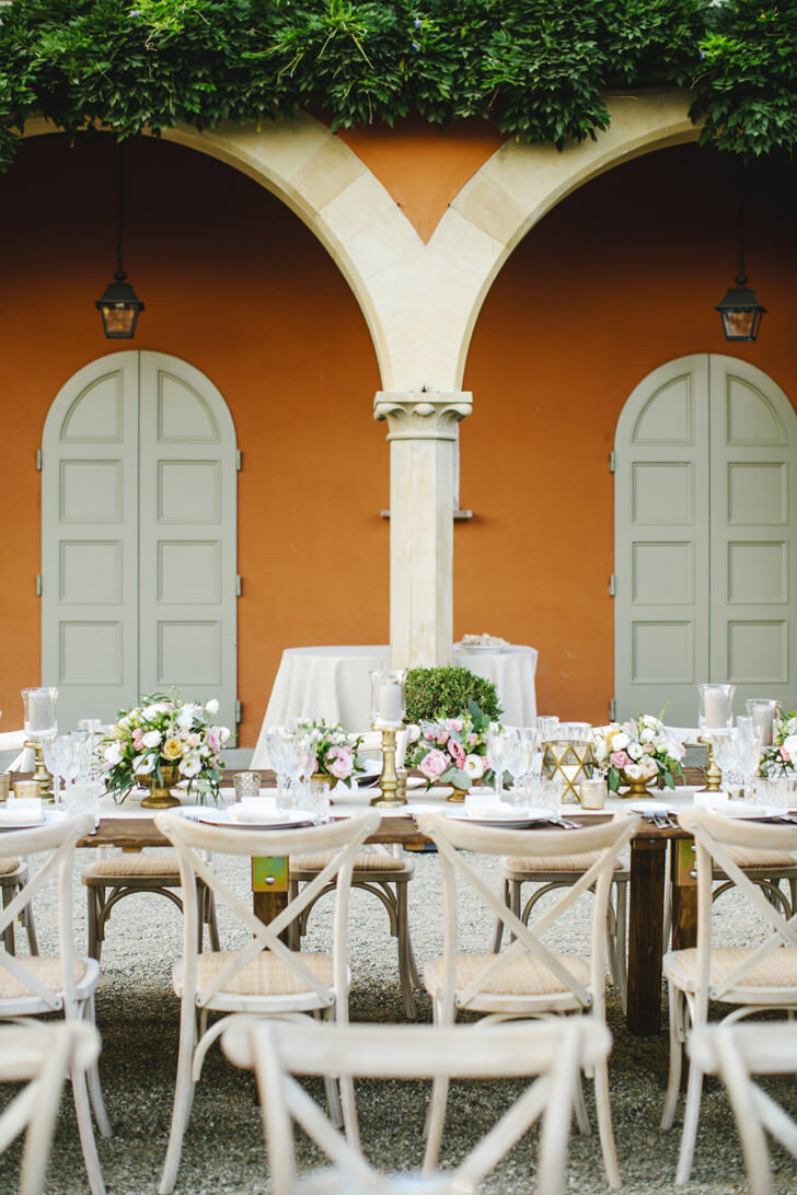 Table for wedding banquet