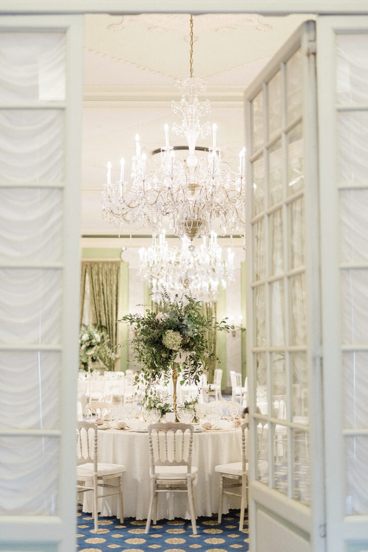 Wedding banquet at Villa D'Este