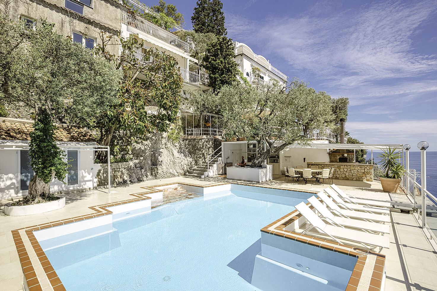 Pool at Villa Oliviero