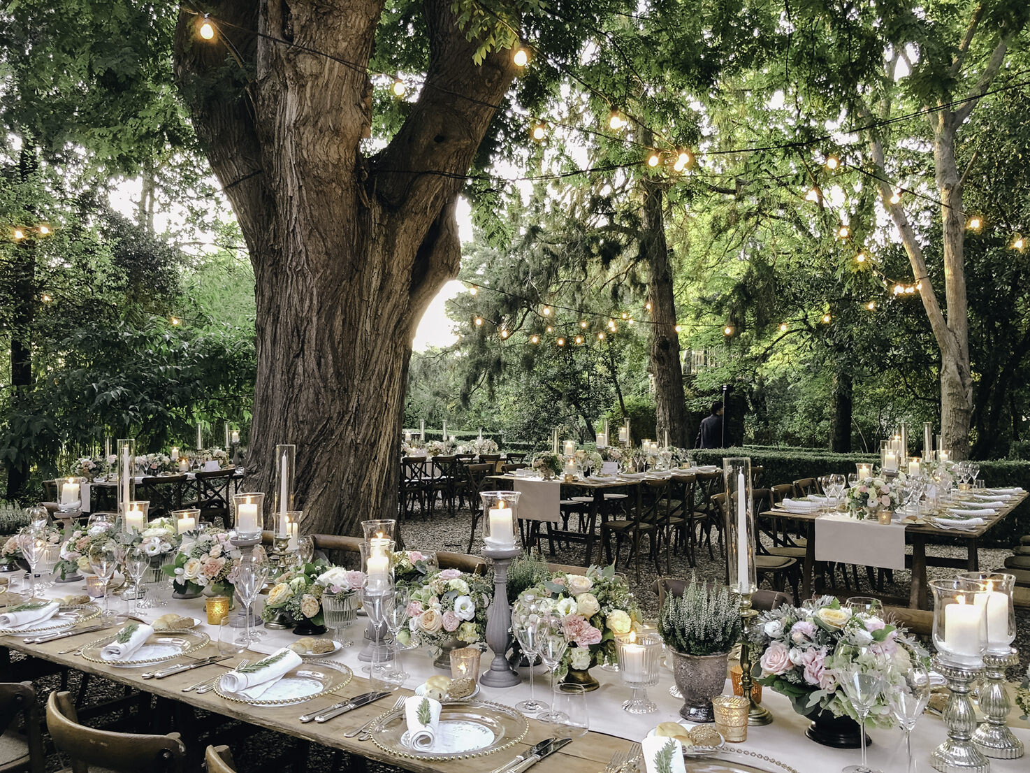 Wedding banquet at Borgo Stomennano