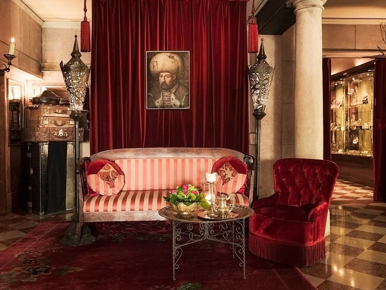 Interior of Metropole Hotel