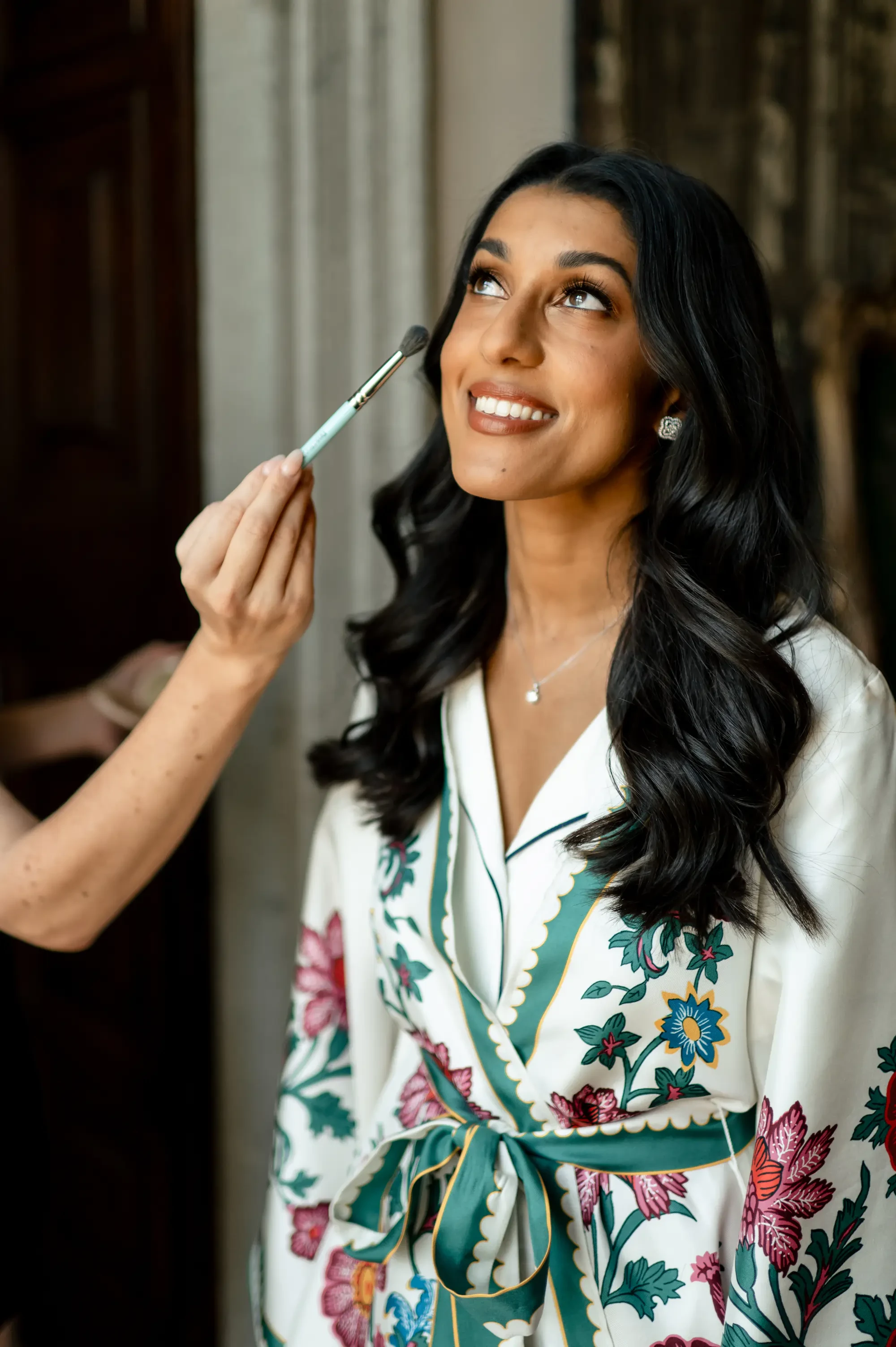 Villa Balbiano Lake Como Bride Makeup Preparation
