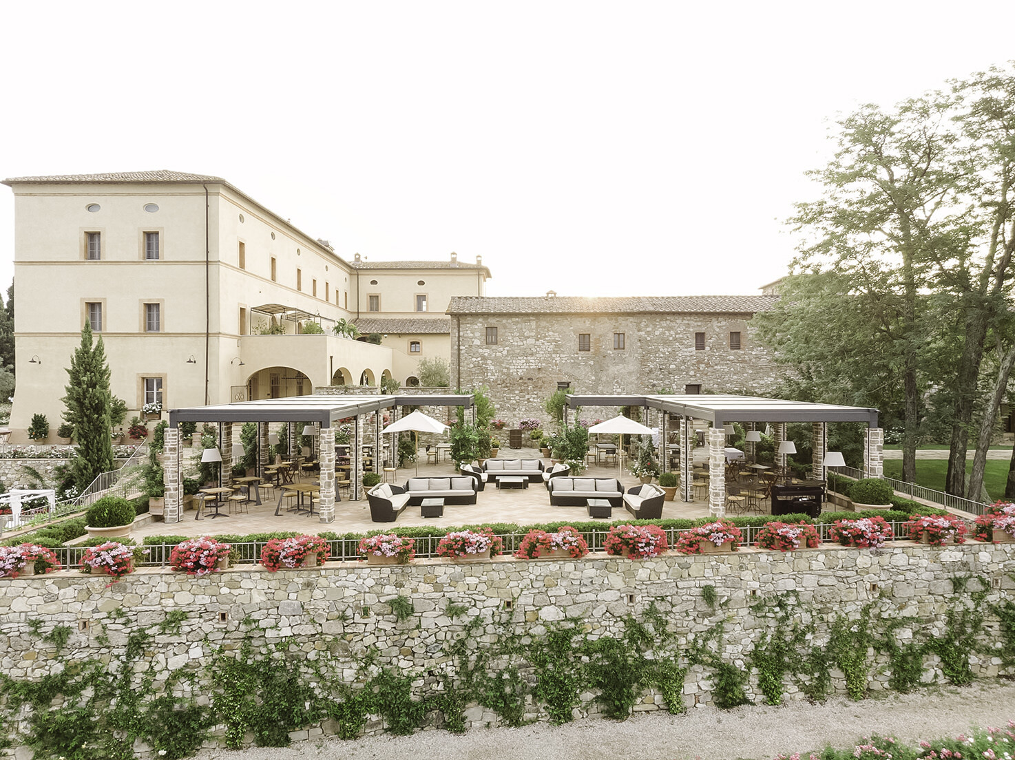 Exterior of Castello di Casole