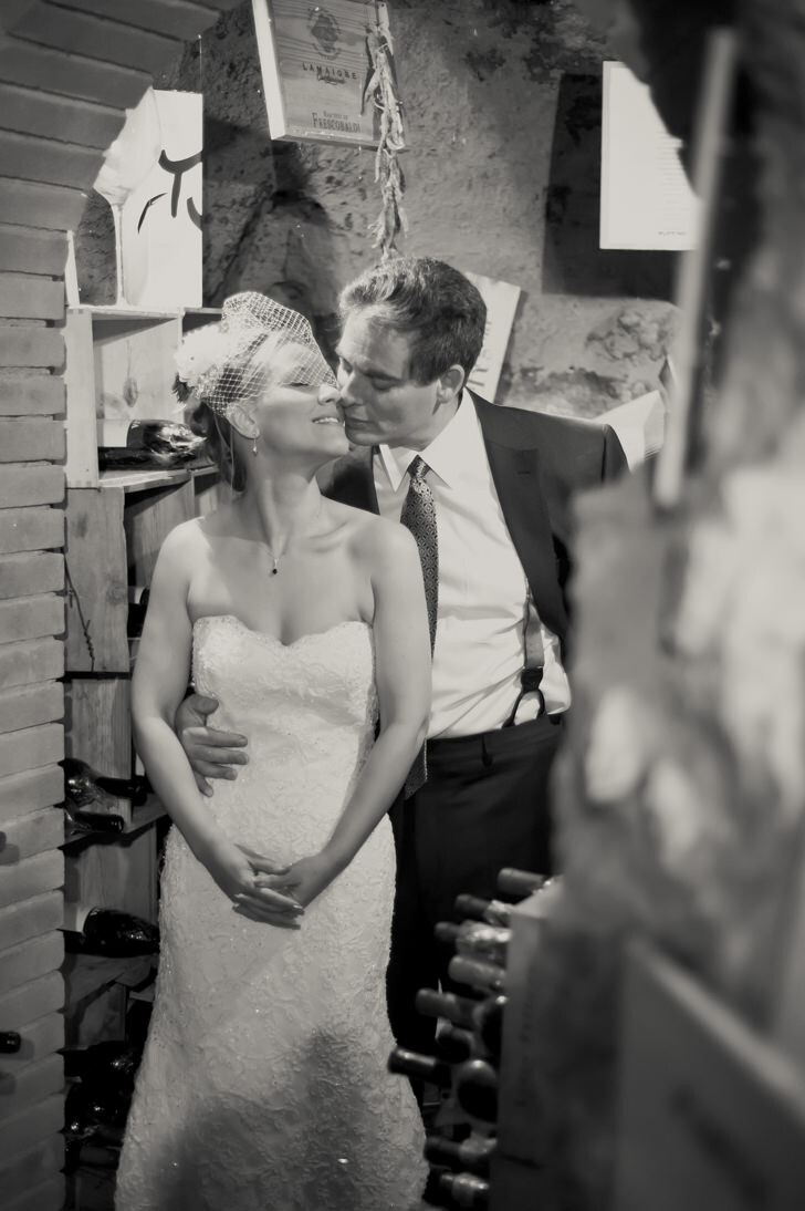 Newlyweds in Volterra