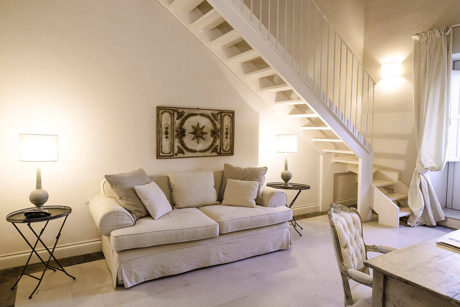 Interior of Castello Camemi