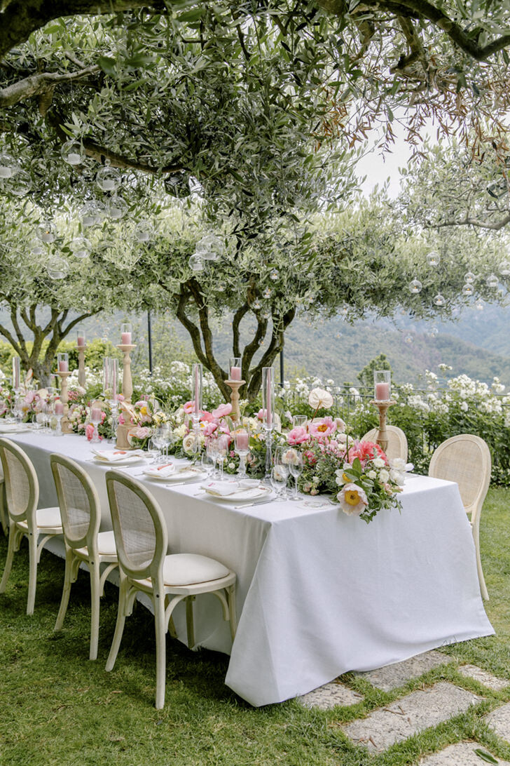Belmond Hotel Caruso wedding reception