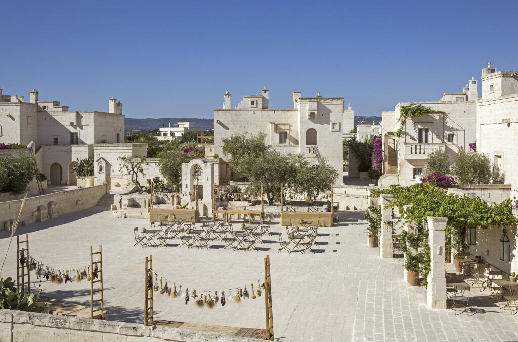Piazza of Borgo Egnazia