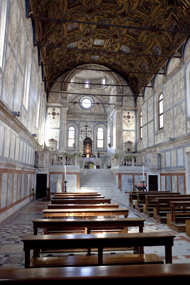 Interior of Chiesa dei Miracoli, Venice