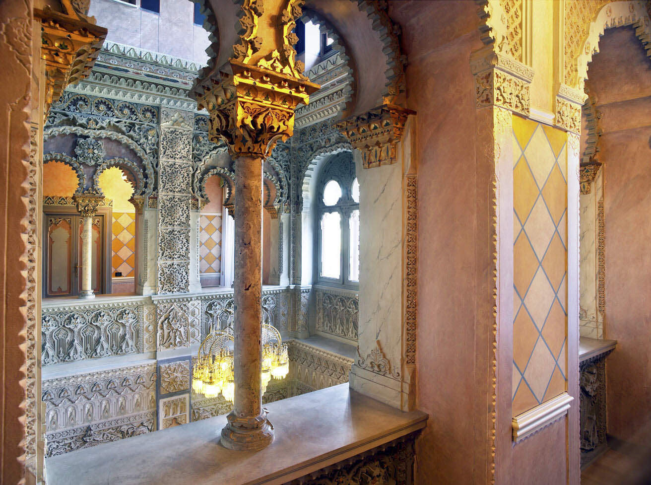 Interior of Villa Crespi