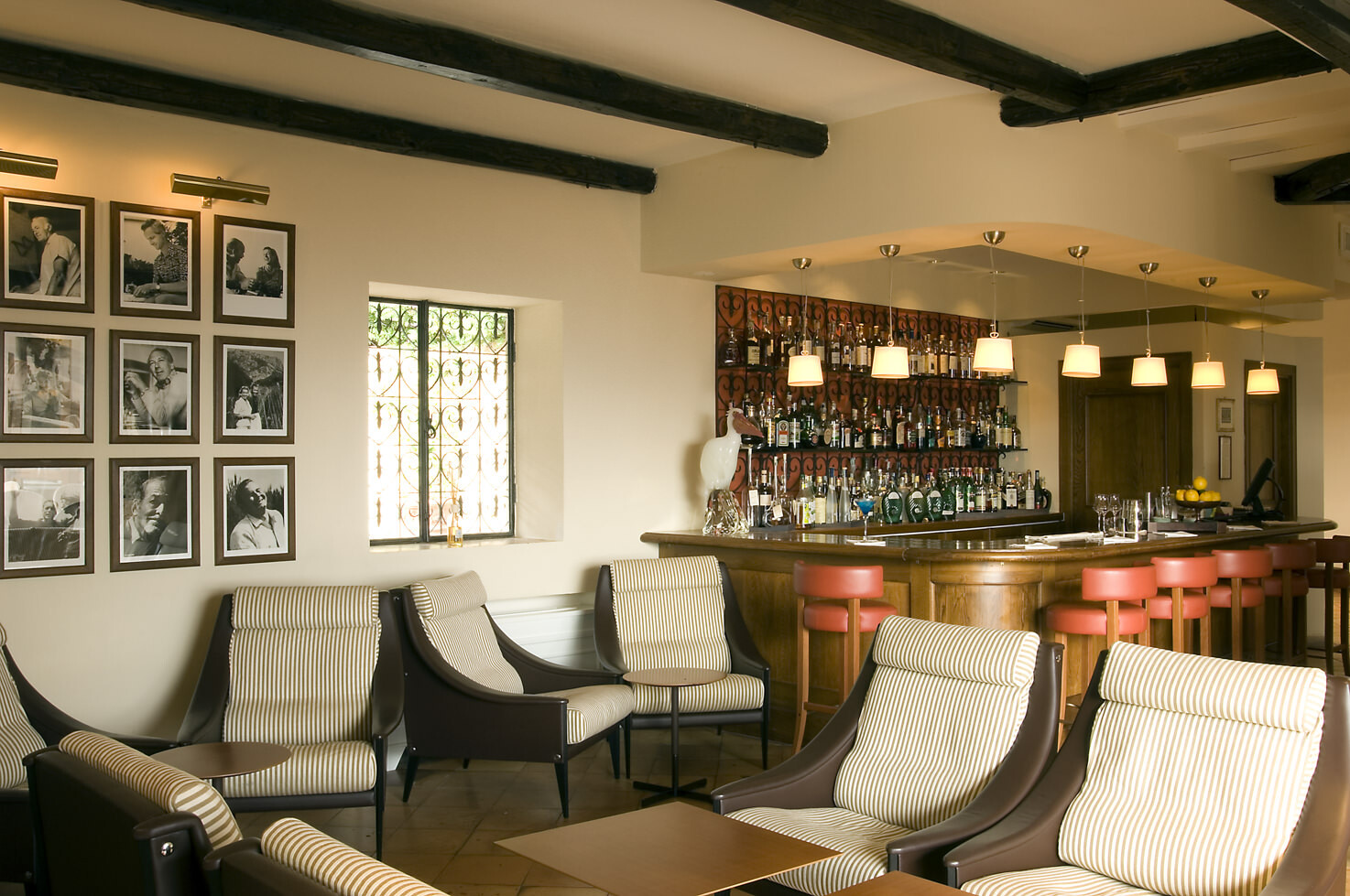 Interior of the bar