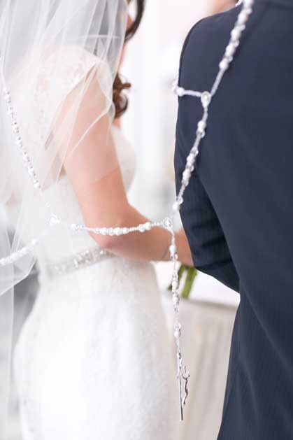 Catholic ceremony in Portofino on the Italian Riviera