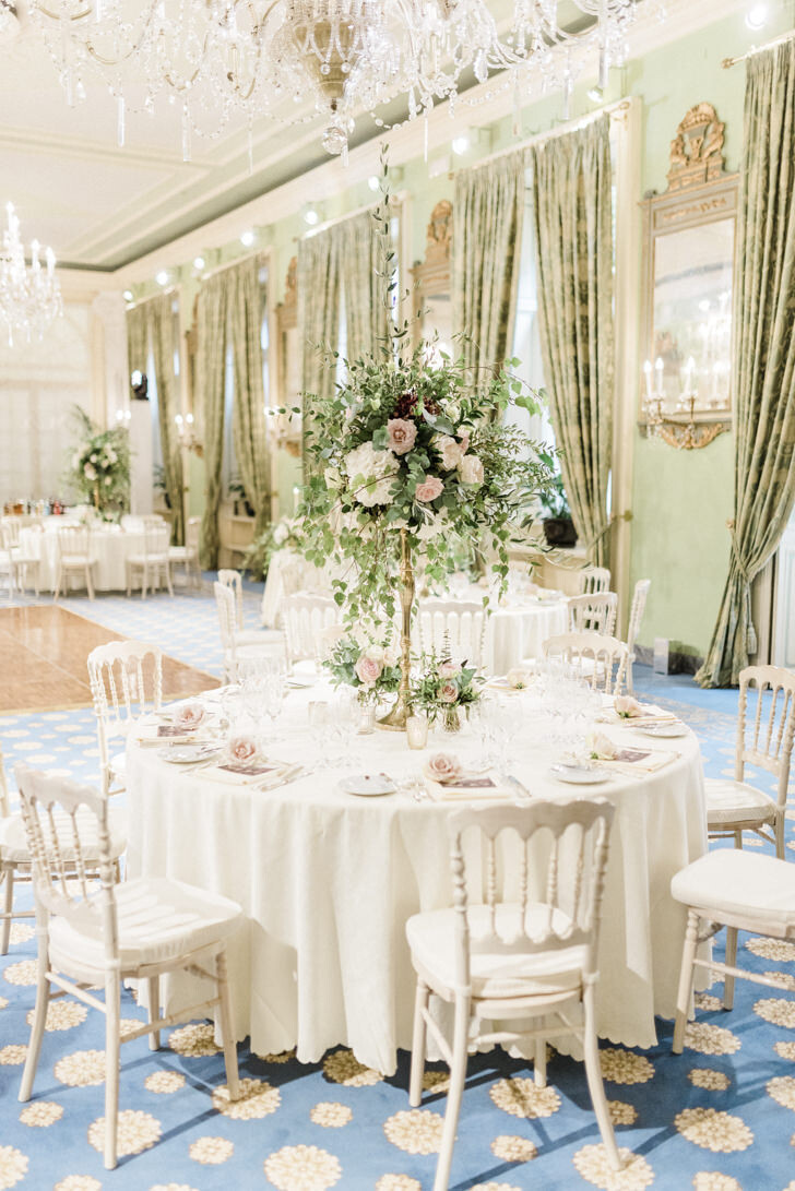 Decoration for wedding reception