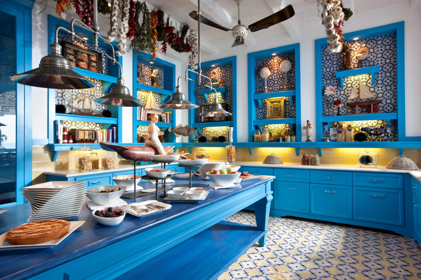 Dessert buffet at Il Riccio