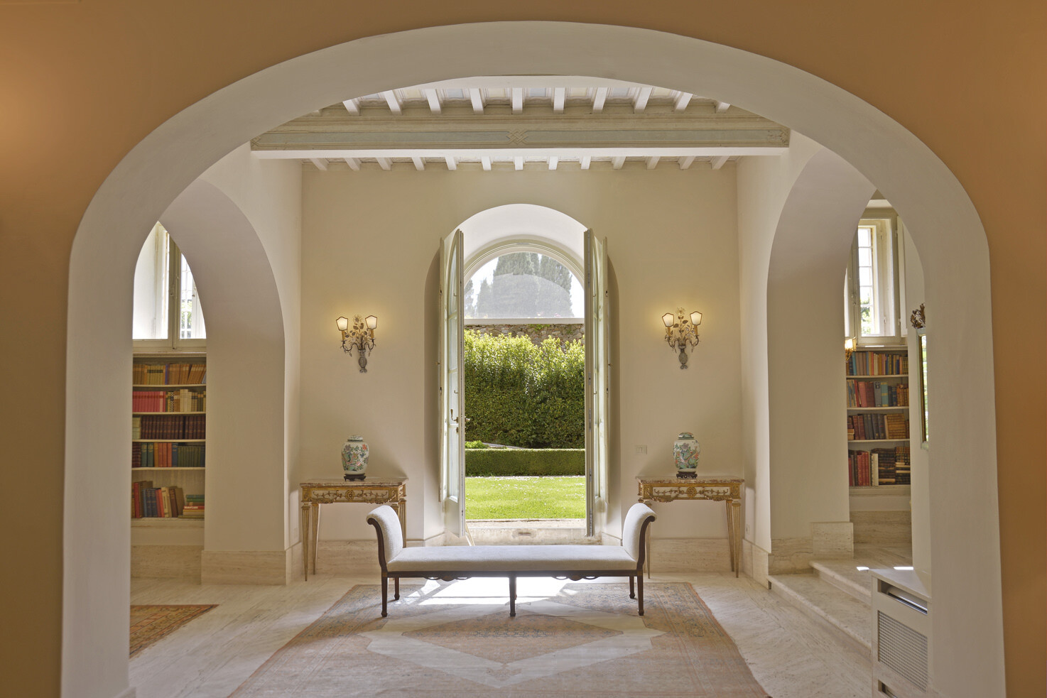 Interior of Villa La Foce