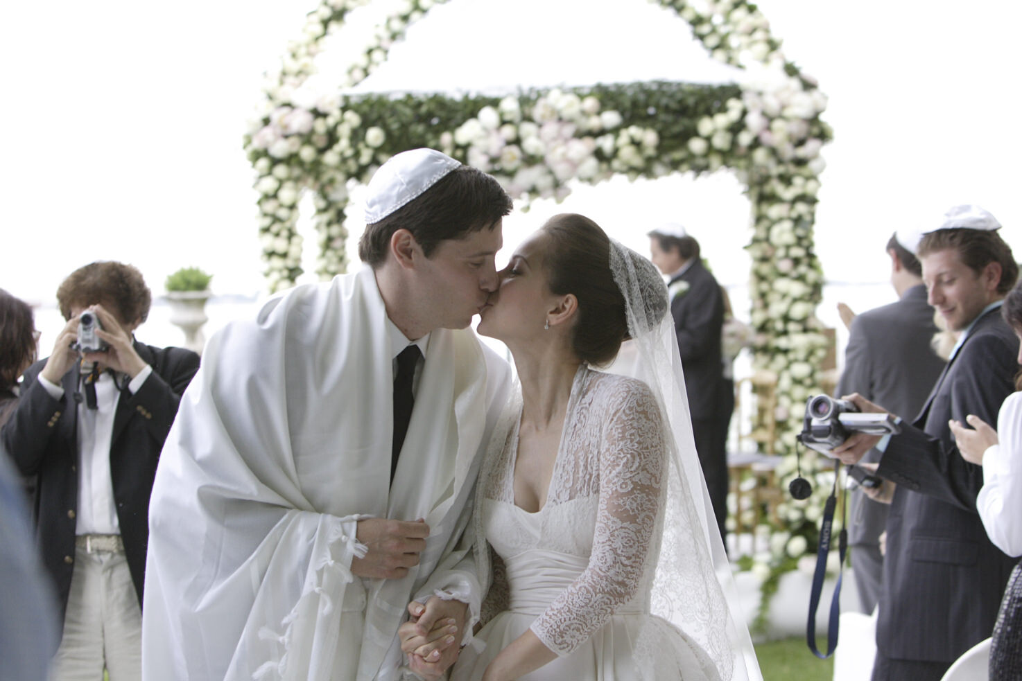 End of jewish ceremony in Venice