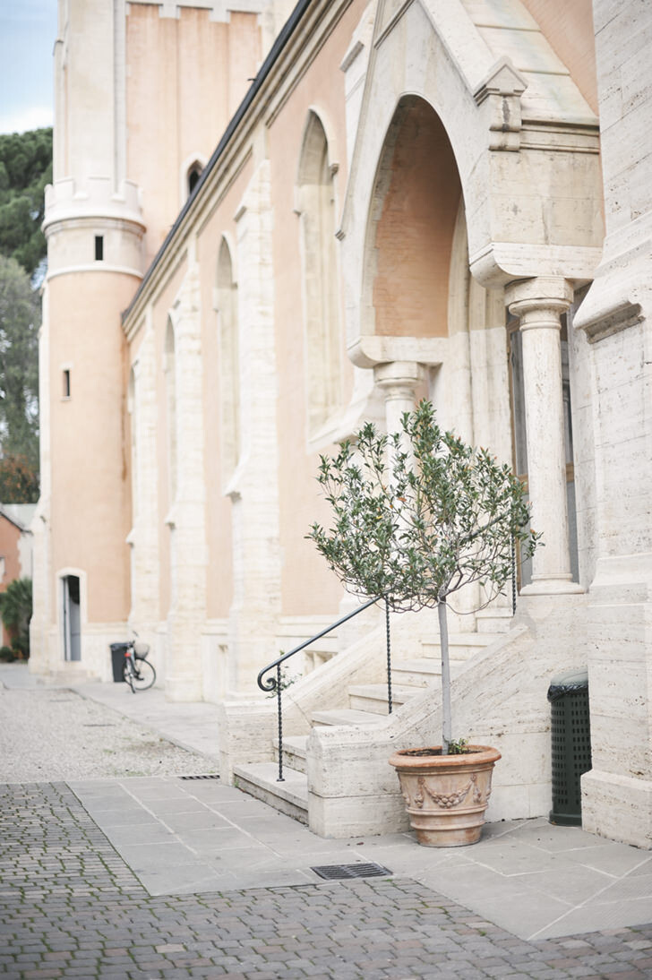 Entrance of St. James church
