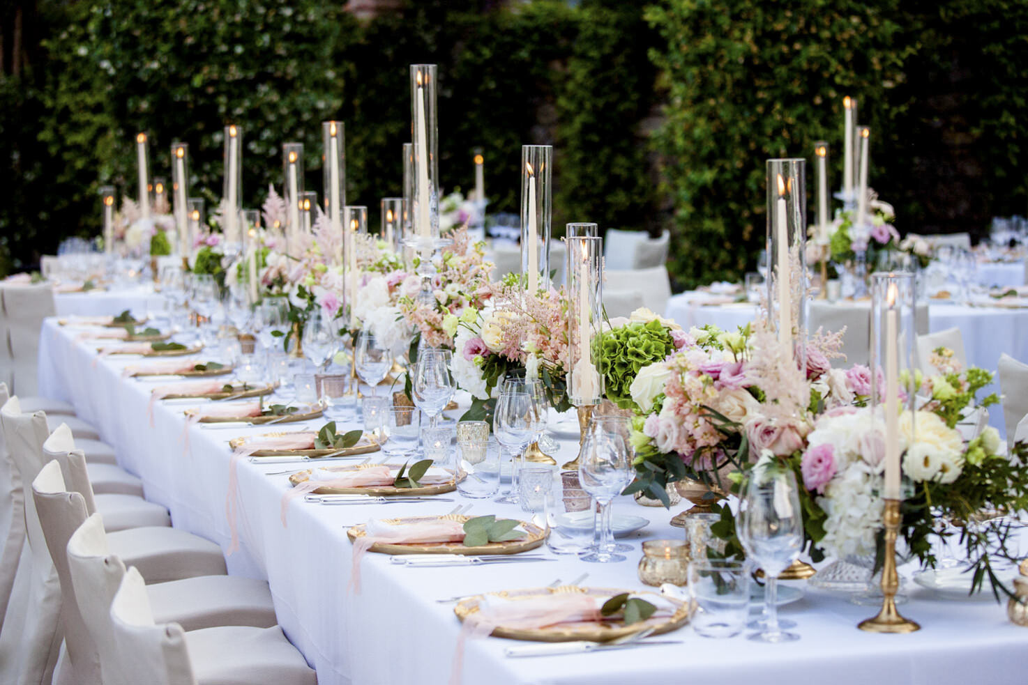 Wedding reception at La Cervara