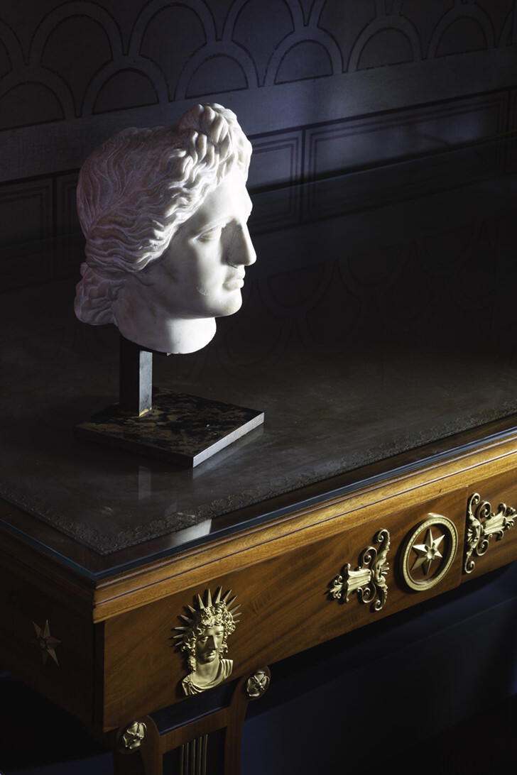 Detail of the interior