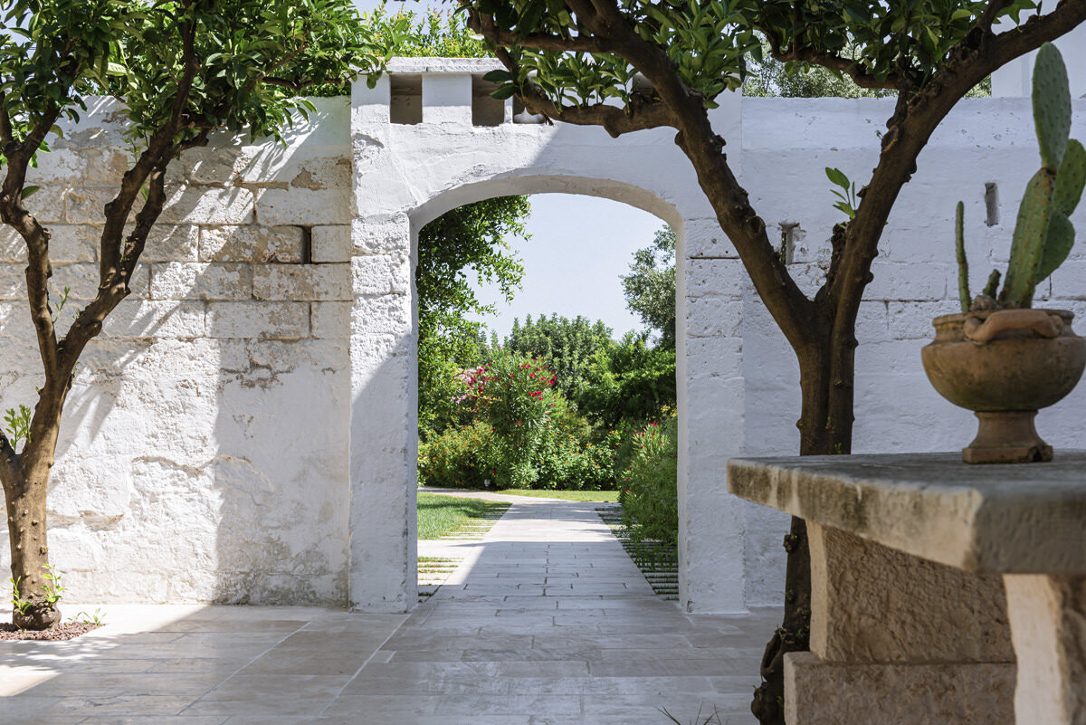 Detail of the gardens
