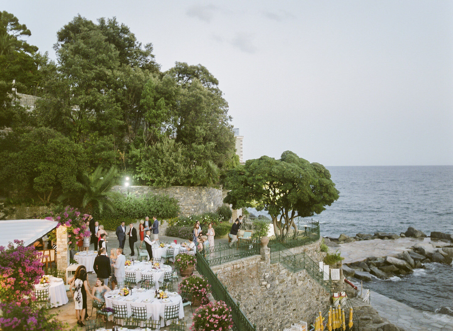 Welcome dinner on the terrace