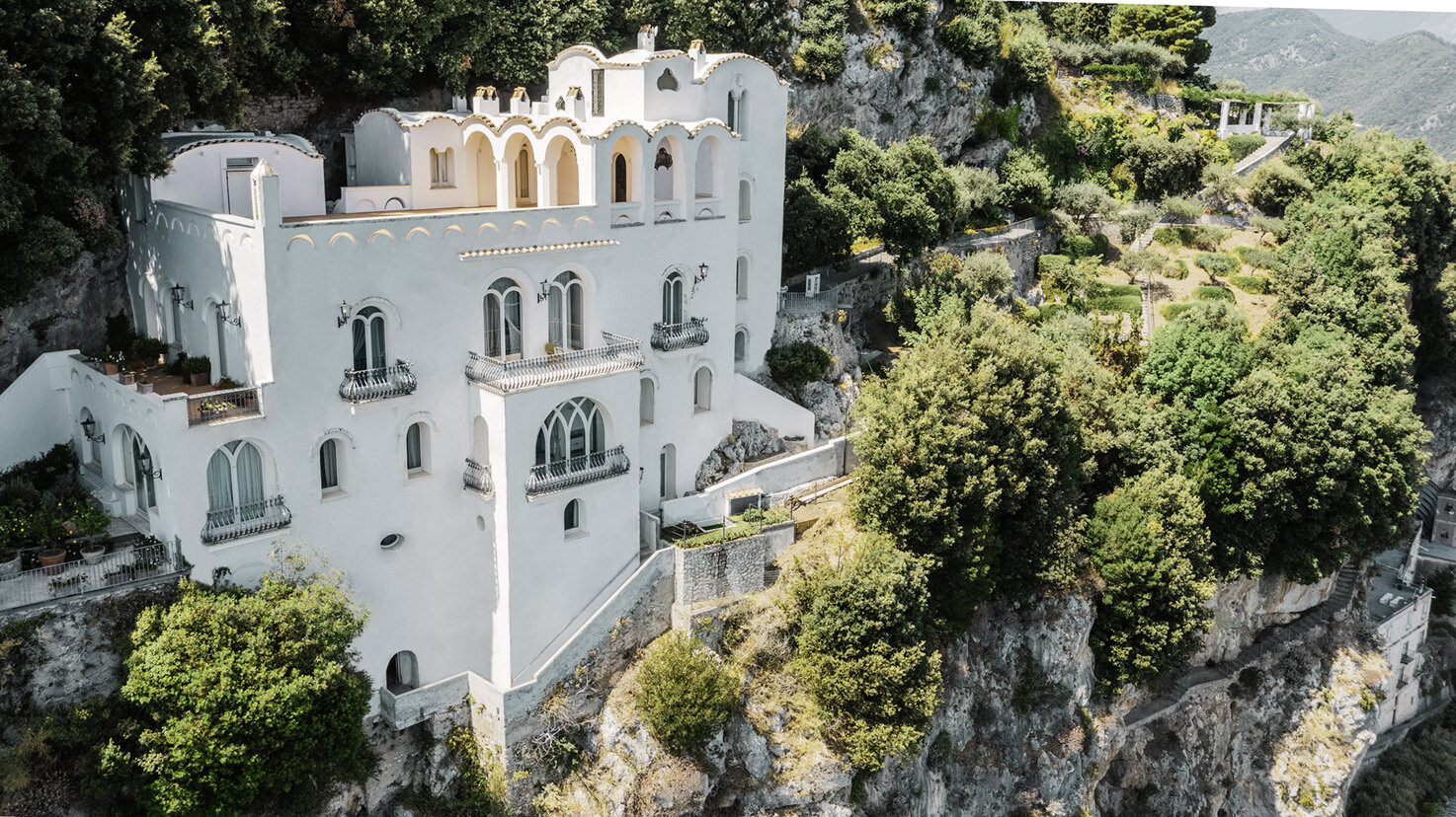 Overview of Villa La Rondinaia, Ravello