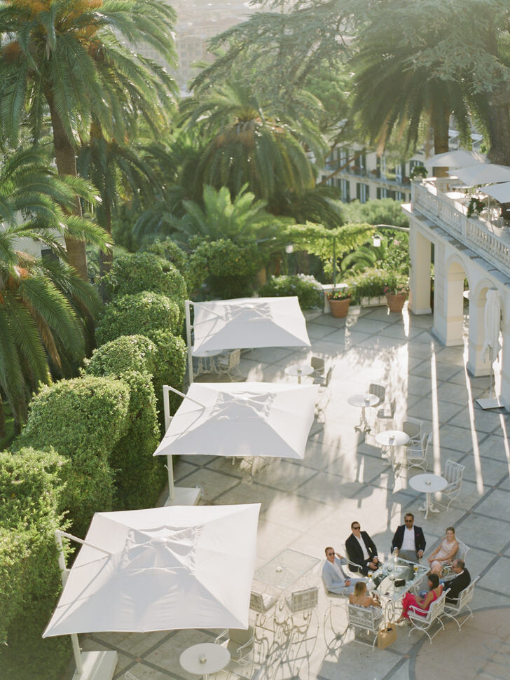 Terrace with sea view