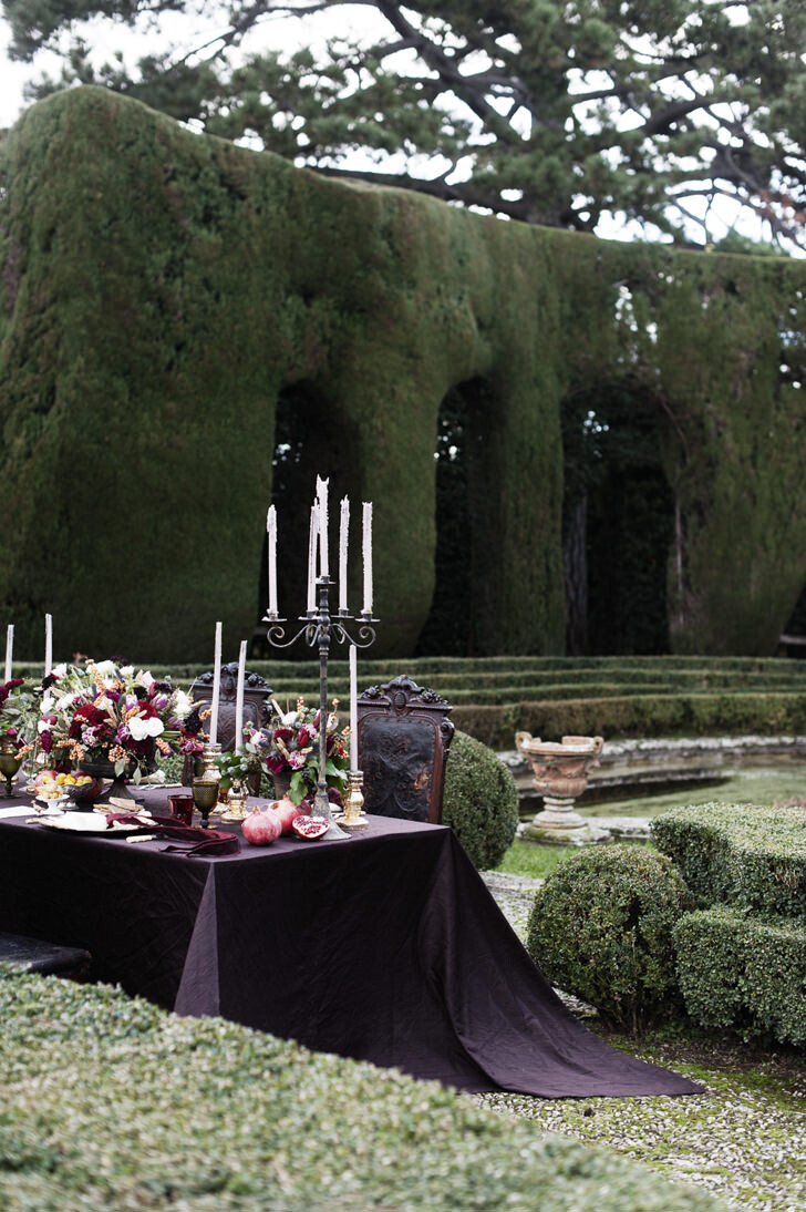 Table for wedding reception