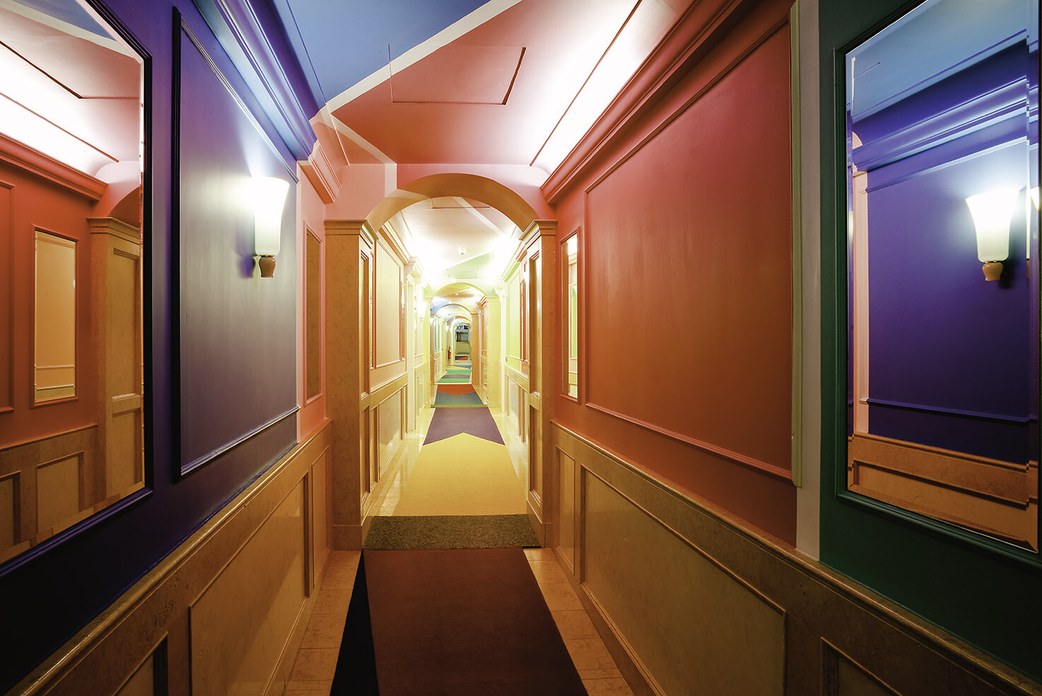Bright colors of Byblos Art Hotel