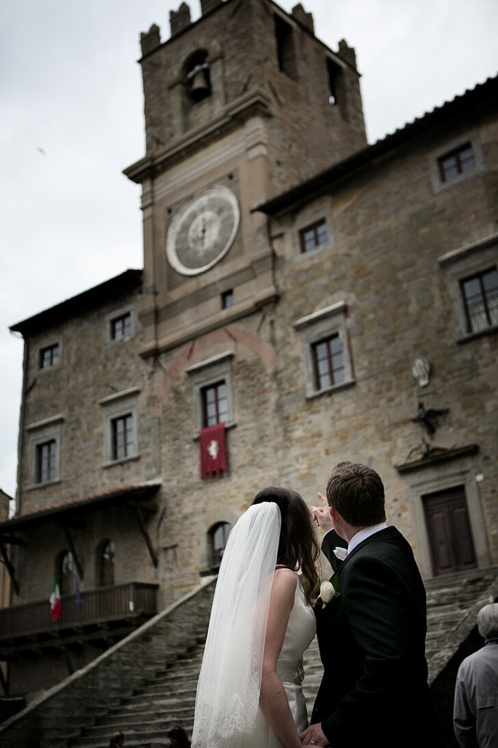 Ancient Town Hall in Cortona
