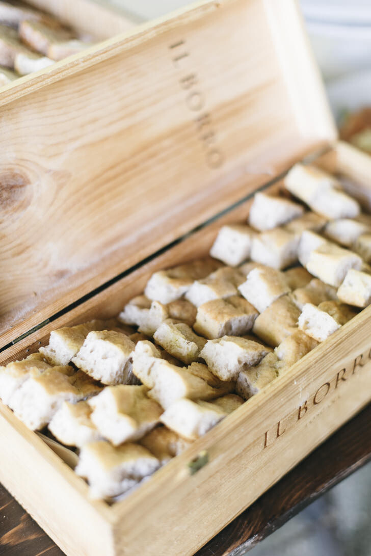 Crostini for Italian dinner