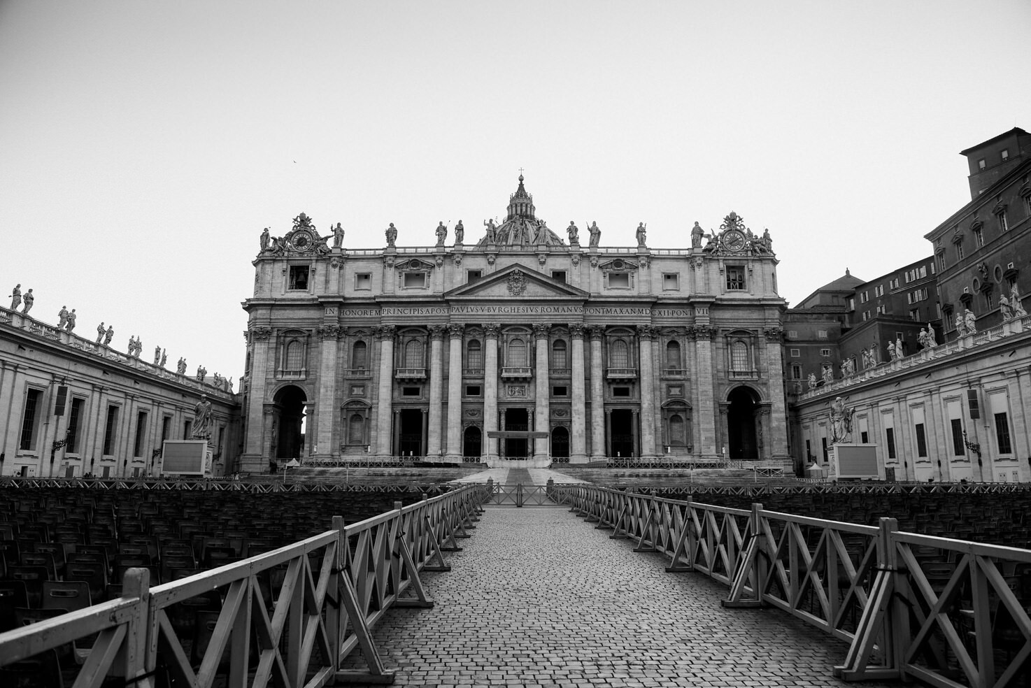 FaÃ§ade of St. Peter's Basilica, Rome