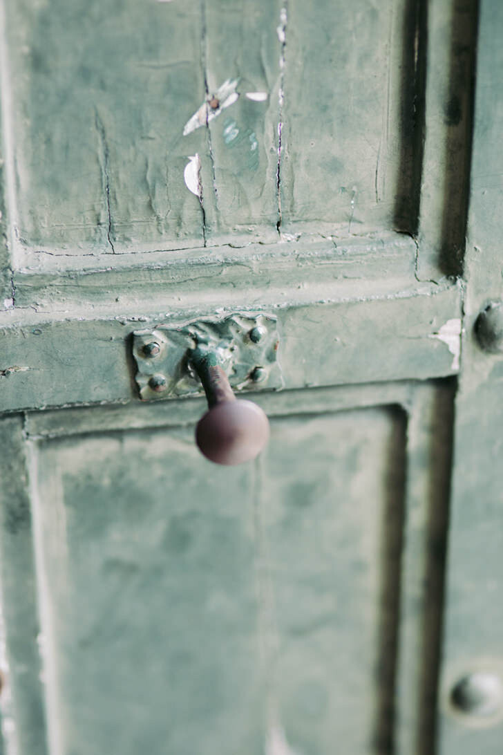 Detail of the church door