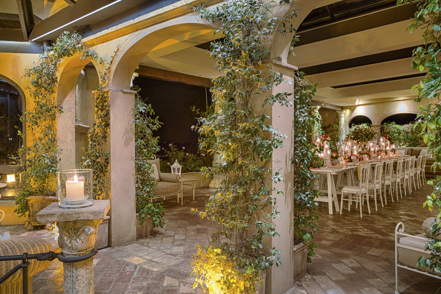Wedding reception at Fattoria di Paterno