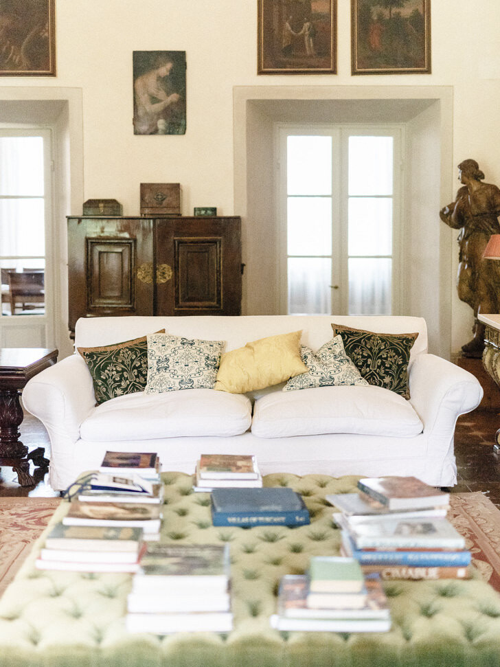 Library of Villa Cetinale