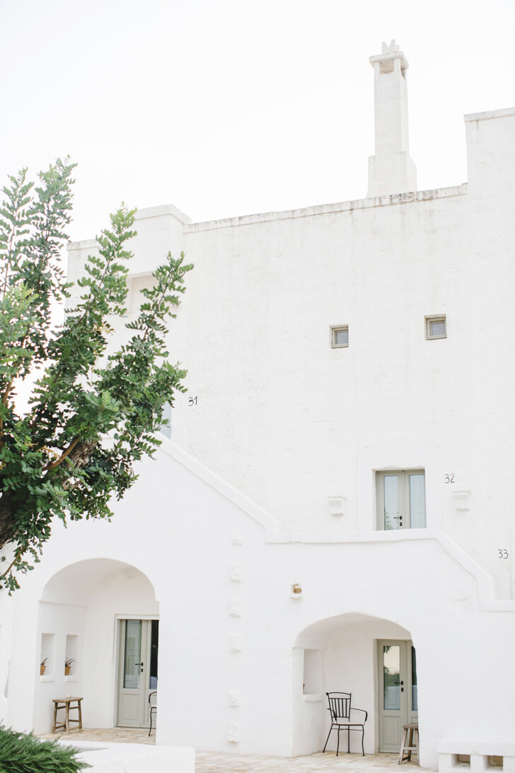 Typical masseria in Puglia