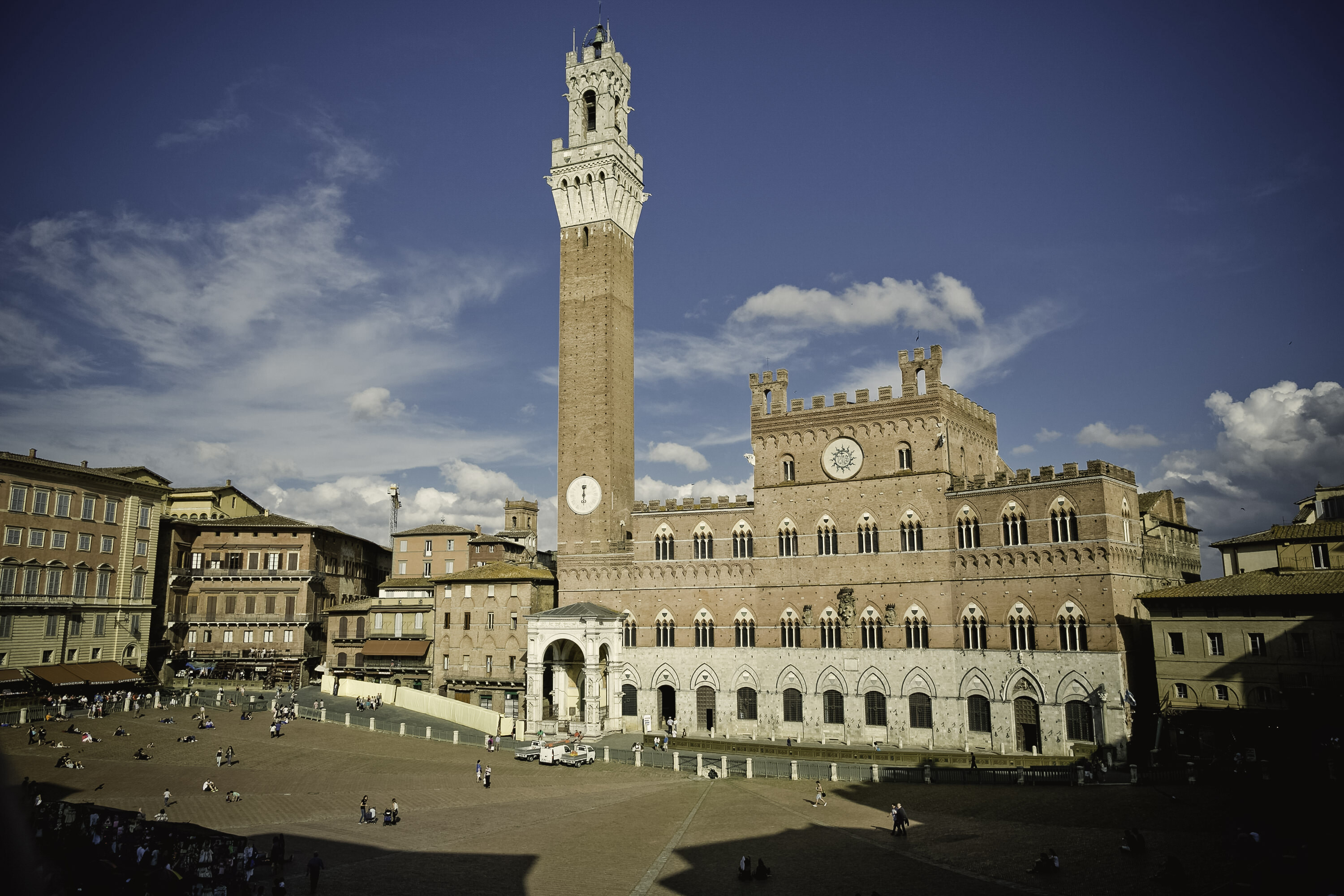 Palazzo Pubblico, medieval Town Hall in Siena