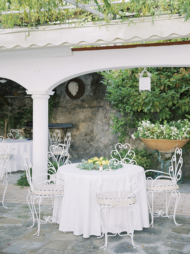 Table for bridal shower