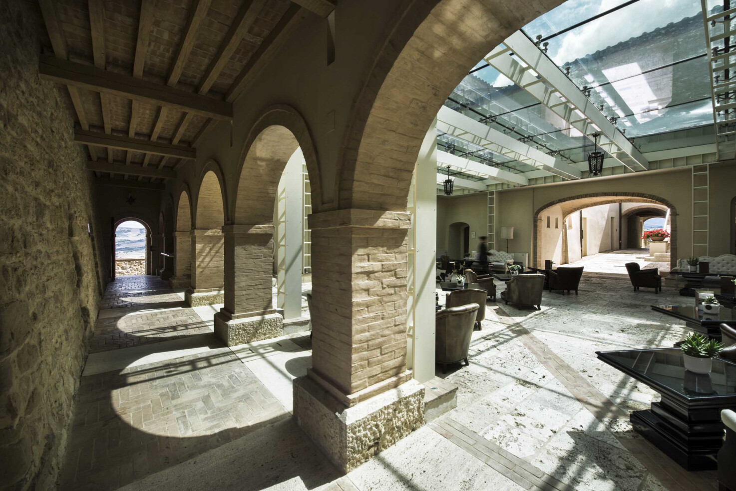 Cloister of Castello di Velona