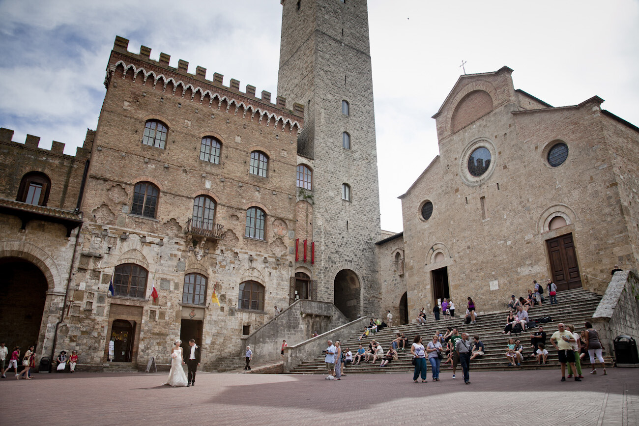 Wedding in San Gimignano
