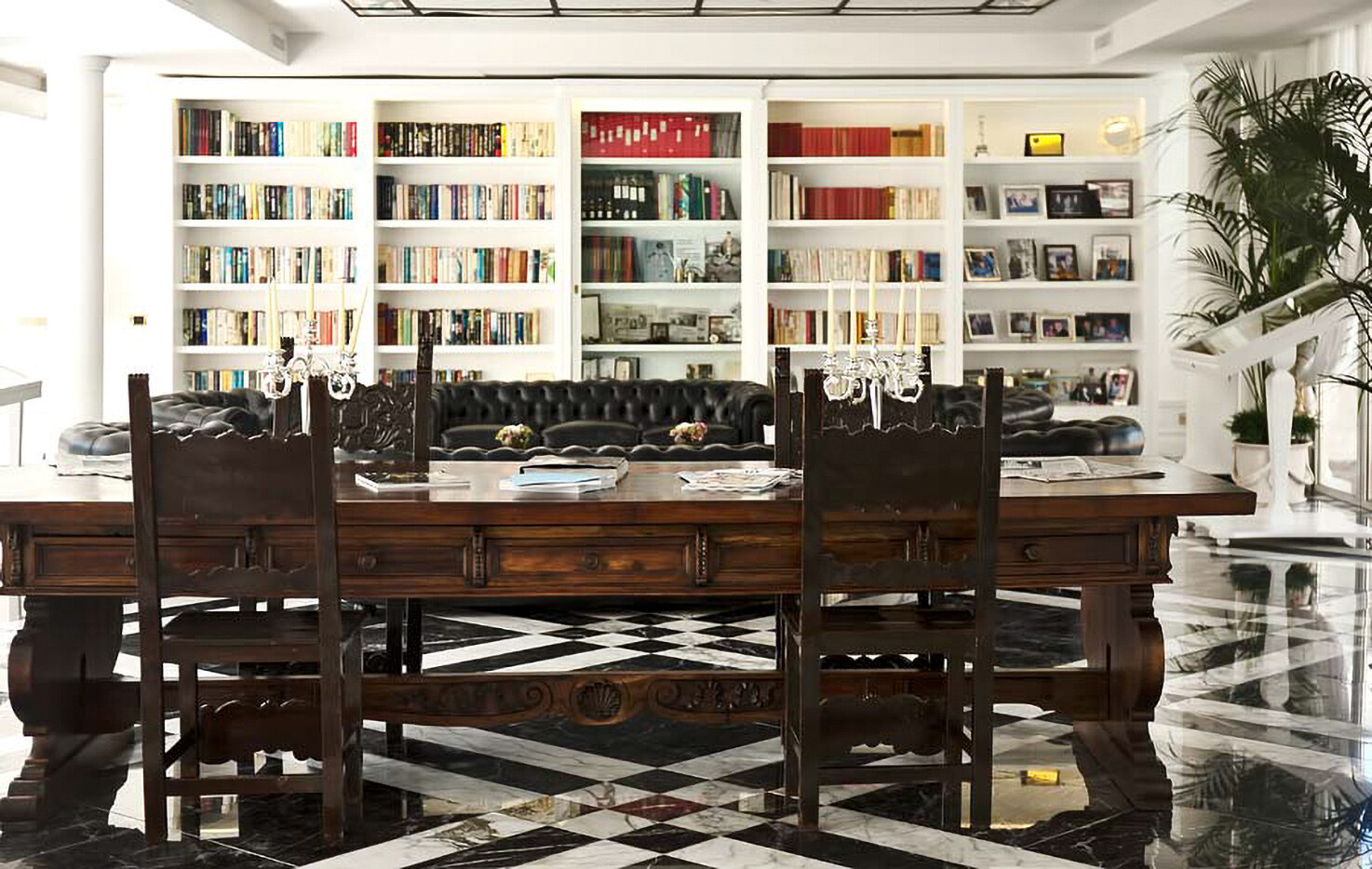 Interior of Hotel Quisisana