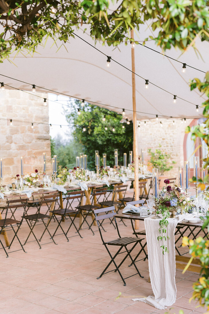 Wedding reception at Borgo Petrognano