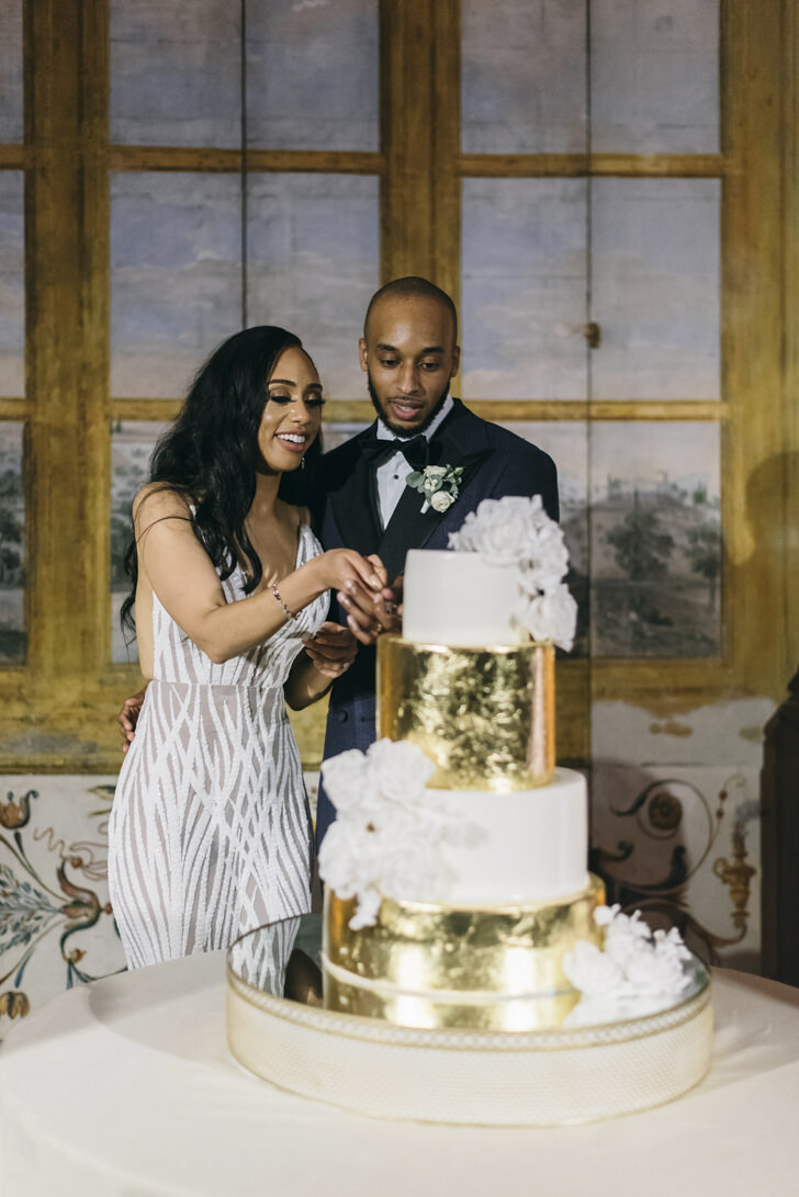 Cutting of the cake