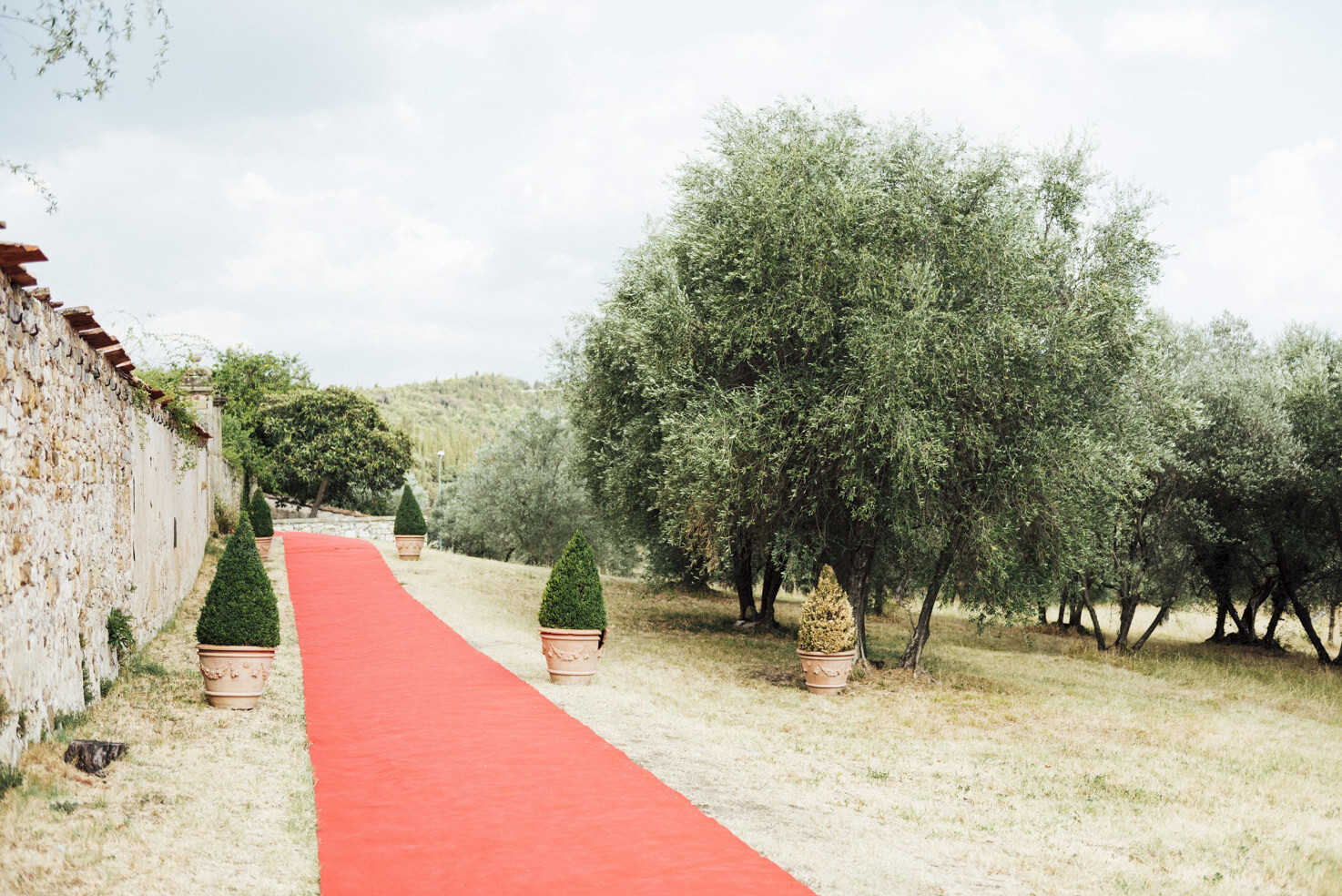 Entrance of Villa di Maiano