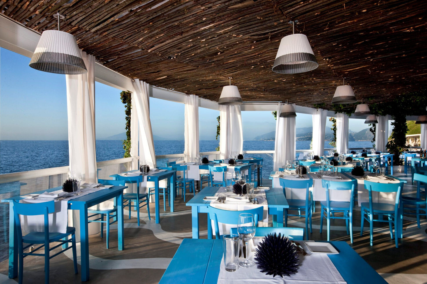 Il Riccio restaurant in Capri