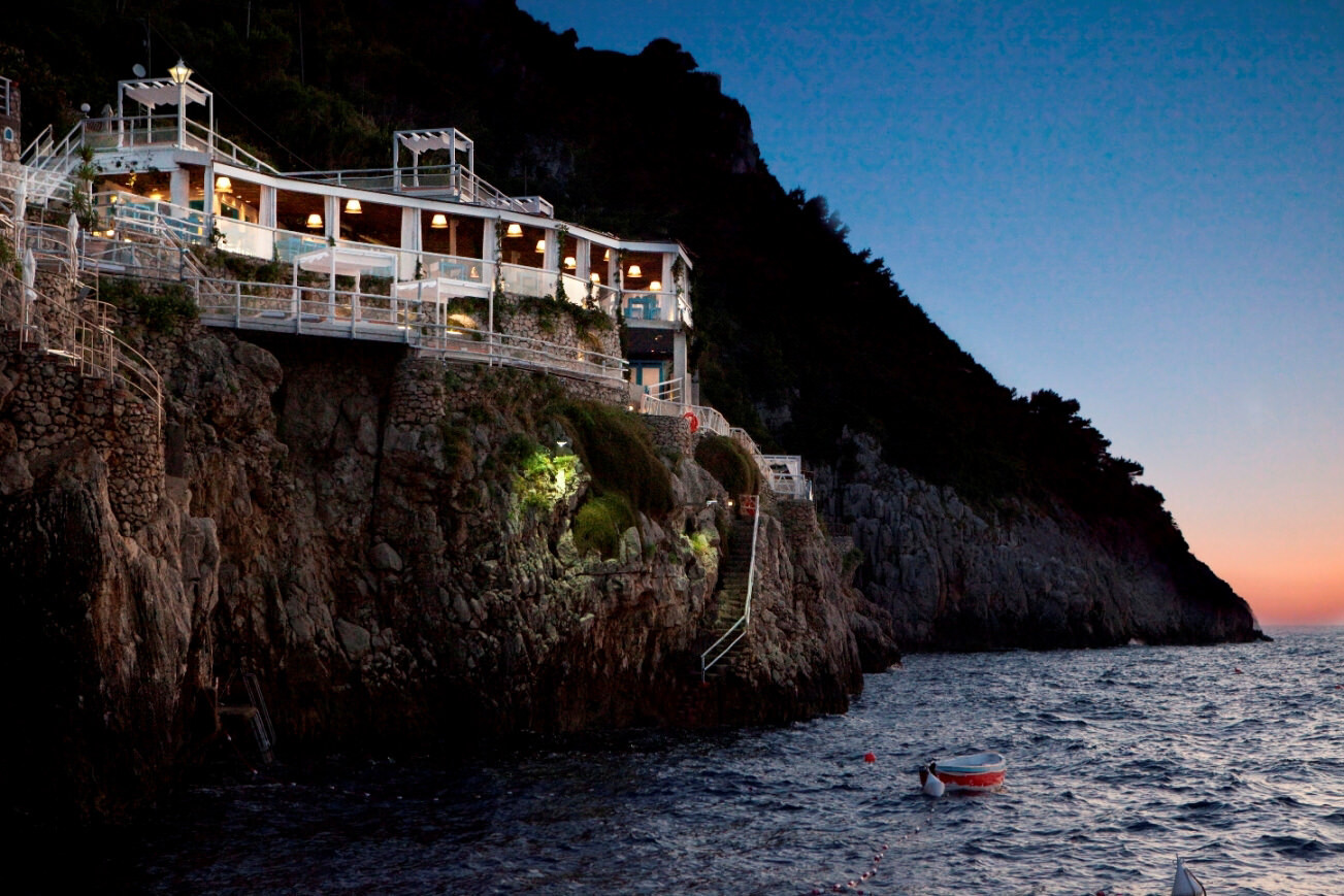 Il Riccio from the sea