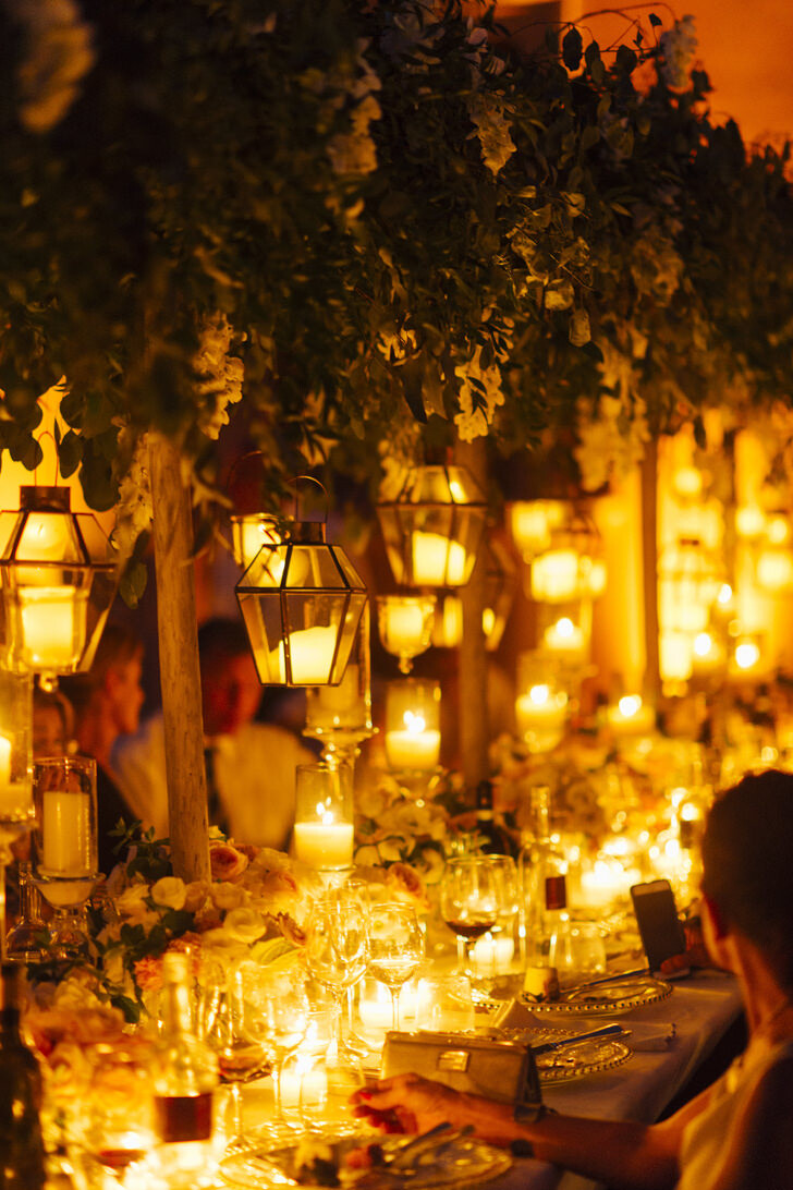 Wedding banquet at Villa di Maiano