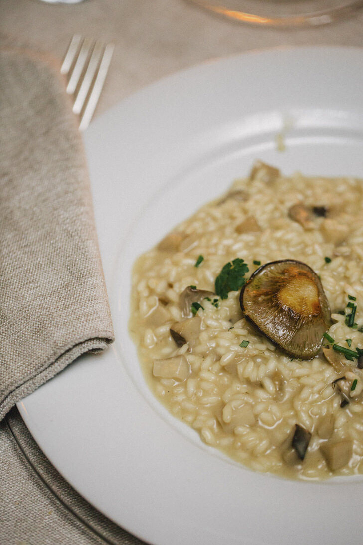 Risotto with porcini mushrooms